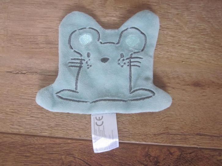 Zeeman Textielsupers zacht pluche knuffel-knisper doek muis, Kinderen en Baby's, Speelgoed | Knuffels en Pluche, Nieuw, Overige typen