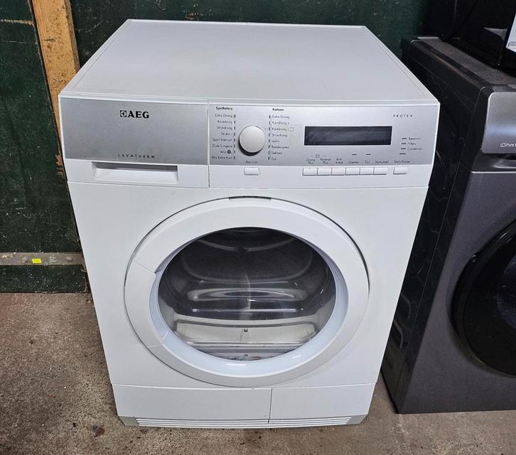 Warmtepomp droger met garantie 235,-, Witgoed en Apparatuur, Wasdrogers, Zo goed als nieuw, Voorlader, Anti-kreukfase, Energieklasse A of zuiniger