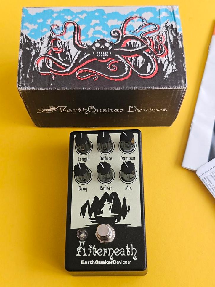 EarthQuaker Devices Afterneath Reverb, Muziek en Instrumenten, Effecten, Zo goed als nieuw, Reverb, Ophalen of Verzenden