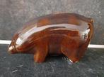 Vintage Spaarpot Varken Keramiek, Verzamelen, Spaarpotten, Ophalen of Verzenden, Gebruikt, Steen, Aardewerk of Keramiek, Dier