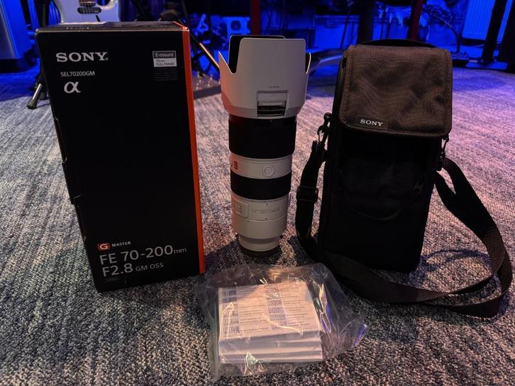 Sony FE 70-200 F2.8 GM OSS, Audio, Tv en Foto, Fotografie | Lenzen en Objectieven, Zo goed als nieuw, Telelens, Zoom, Ophalen