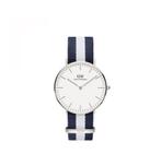 Daniel wellington glasgow, dw00100047 (36 mm), Ophalen of Verzenden, Zo goed als nieuw