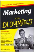 MARKETING VOOR DUMMIES, Ophalen of Verzenden, Zo goed als nieuw, Economie en Marketing