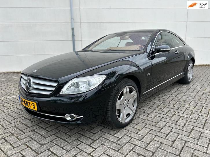 Mercedes-Benz CL-klasse 600 V12 Benzine Camera Navi Stoel Ve, Auto's, Mercedes-Benz, Bedrijf, Te koop, CL, ABS, Achteruitrijcamera