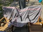 Zilverkleurige vliegendeken 115 cm, Ophalen of Verzenden, Gebruikt, Deken