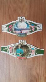 Washington Sigarenbandjes met Amerikaanse Burgeroorlog, Verzamelen, Ophalen of Verzenden, Gebruikt, Sigarenbandjes