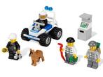 Lego city politie minifiguren set met geldautomaat 7279, Ophalen of Verzenden, Zo goed als nieuw