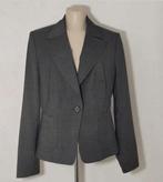 Donkergrijze designer blazer met wol en cashmere van Windsor, Kleding | Dames, Verzenden, Maat 42/44 (L), Zo goed als nieuw, Jasje