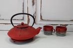 Gietijzeren theepot, Ophalen, Gebruikt, Gietijzer, .