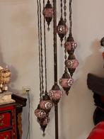 Oosterse staande lamp, Huis en Inrichting, Lampen | Vloerlampen, Ophalen of Verzenden, Zo goed als nieuw, 150 tot 200 cm