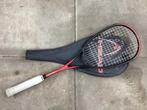 Head Squash racket, Ophalen of Verzenden, Zo goed als nieuw, Racket, Met hoes