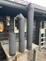 Kachelpijp set 150mm - 50cm, 75cm, 100cm + 2 bochten, Huis en Inrichting, Kachels, Ophalen, Gebruikt