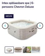 Intex pure spa chevron 6 personen, Tuin en Terras, Ophalen, Zo goed als nieuw, Opblaasbaar, Inbouw