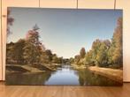 mooie grote foto, 120 cm bij 80 cm van de duinen, Ophalen, Zo goed als nieuw, Schilderij, 100 tot 125 cm