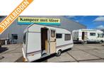 Elddis Wisp 470 /2 stapelbed, luifel, 749 KG, Standaardzit, Elddis, Bedrijf, 4 tot 5 meter