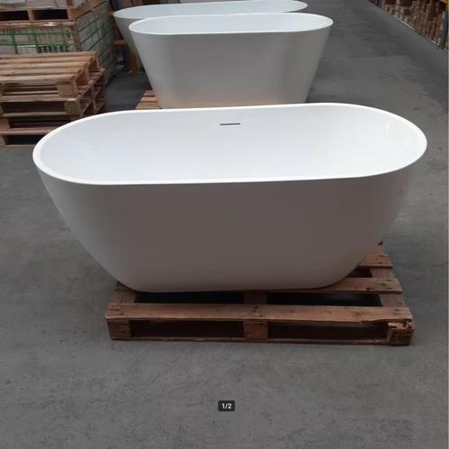 HOGE KORTING! Modern ligbad, Wit, 150cm, Acryl, Nr235, Huis en Inrichting, Woonaccessoires | Overige, Nieuw, Ophalen of Verzenden