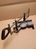 Verstekzaag hout/metaal in graden verstelbaar., Doe-het-zelf en Verbouw, Gereedschap | Handgereedschap, Ophalen, Gebruikt