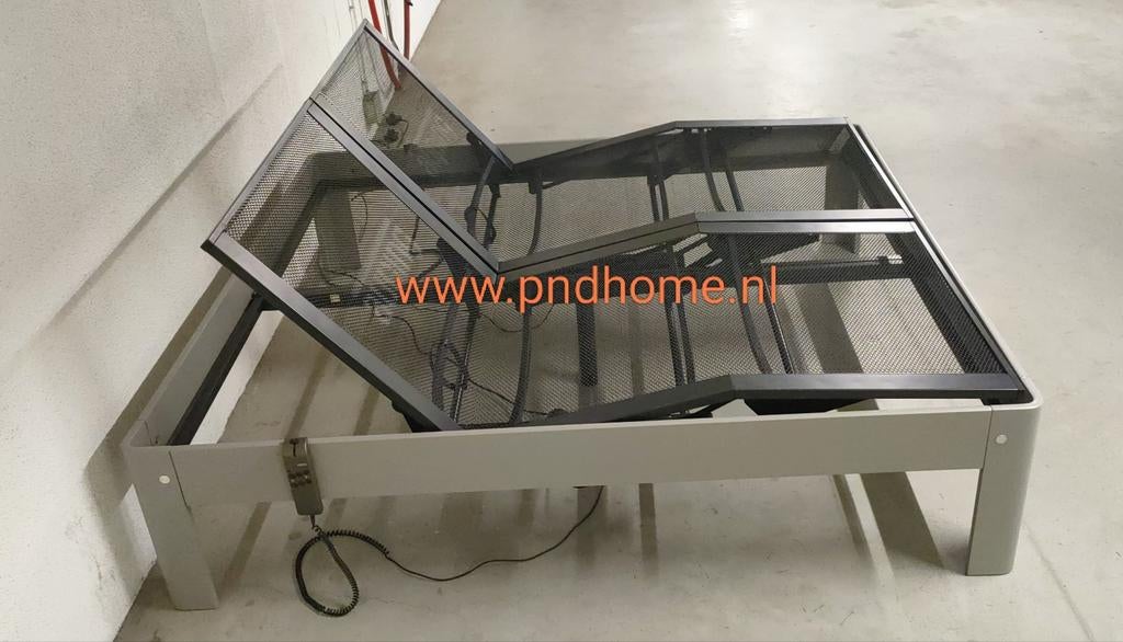 Luxe Auping Auronde 2000 (180x200) Elektrisch verstelbaar, Verstelbaar, Tweepersoons, Ophalen of Verzenden, Zo goed als nieuw