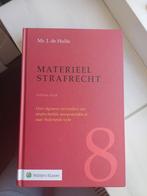 J. de Hullu - Materieel strafrecht, Ophalen of Verzenden, Zo goed als nieuw, J. de Hullu