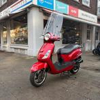 SYM Fiddle 50 | Rood | 7.637 km | Windscherm & klapdrager, Sym, Ophalen of Verzenden, Zo goed als nieuw, Benzine