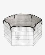 Beeztees knaagdierenren 6 panelen + schaduwnet, Minder dan 60 cm, Kooi, Minder dan 75 cm, Ophalen of Verzenden