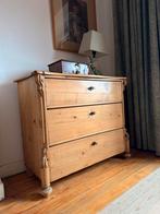 Prachtige grenen commode ladenkast cottagecore Zweedse stijl, Ophalen of Verzenden, Zo goed als nieuw, 3 of 4 laden, Minder dan 100 cm