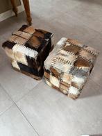 Toffe poefjes dieren vacht, Huis en Inrichting, Ophalen of Verzenden, Gebruikt, Rond