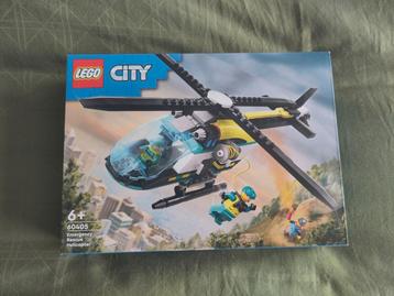 LEGO NIEUW 60405 Emergency Rescue Helicopter beschikbaar voor biedingen