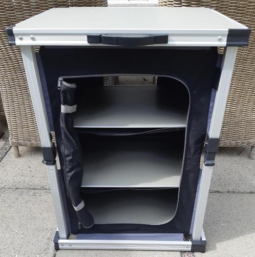 Travel & Co De luxe kast | Camping Kast | Click systeem., Caravans en Kamperen, Kampeermeubelen, Zo goed als nieuw, Campingkast