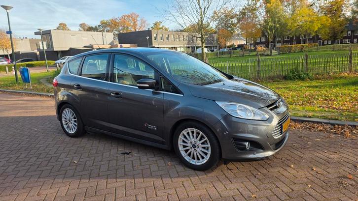 Ford C-Max 2.0 Plugin Hybrid 2015 Grijs, Auto's, Ford, Particulier, C-Max, ABS, Achteruitrijcamera, Adaptieve lichten, Airbags