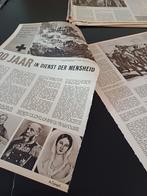 Artikel Nederlandse Rode Kruis 90 jaar 1957, Verzamelen, Tijdschriften, Kranten en Knipsels, Ophalen of Verzenden, 1940 tot 1960