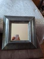 2x zeer solide grijze spiegels 50x50, Huis en Inrichting, Woonaccessoires | Spiegels, Ophalen, Gebruikt, Vierkant, Minder dan 100 cm