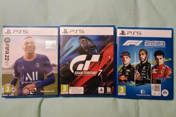 PS5 Games: FIFA 22, Gran Turismo 7 & F1 2021 - ZGAN beschikbaar voor biedingen
