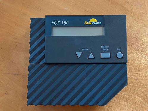 Sunware Fox-150 MPPT laadregelaar zonnepanelen, Caravans en Kamperen, Camper-accessoires, Gebruikt, Ophalen of Verzenden