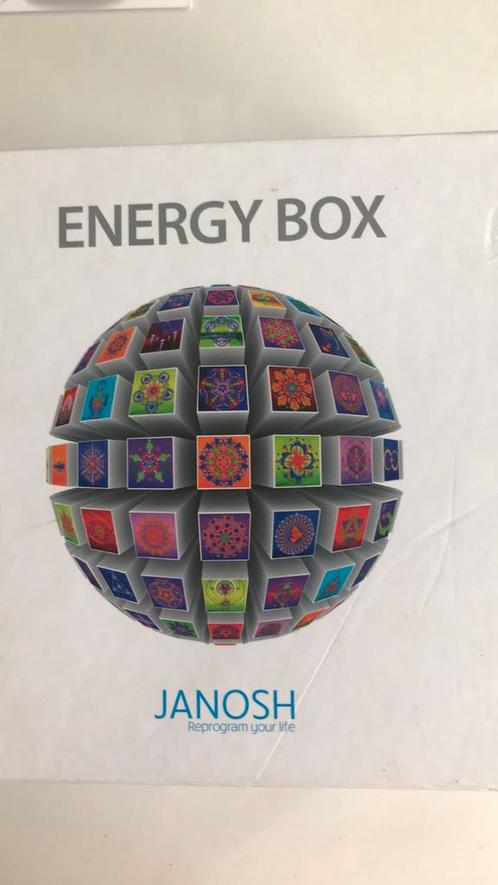 Janosh - Energybox energy box orakel kaarten, Boeken, Esoterie en Spiritualiteit, Zo goed als nieuw, Overige typen, Tarot of Kaarten leggen