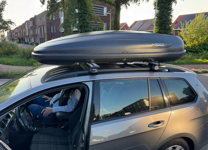 Dakkoffer Hapro Traxer 8.6 | Thule dakdragers en Tassenset, Auto diversen, Dakkoffers, Gebruikt, Ophalen of Verzenden