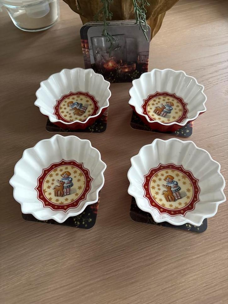 Villeroy & Boch Toy,s Delight schaaltjes 4, Diversen, Kerst, Zo goed als nieuw, Ophalen of Verzenden