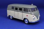 KRANKENWAGEN <> VW T1 BUS 1963 <> Welly 49764 Schaal 1:50, Ophalen of Verzenden, Zo goed als nieuw, Auto, Overige merken
