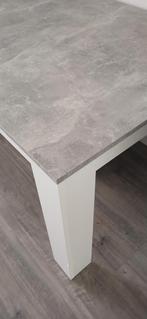 Grijze eettafel B90 L160 cm., Huis en Inrichting, Ophalen of Verzenden