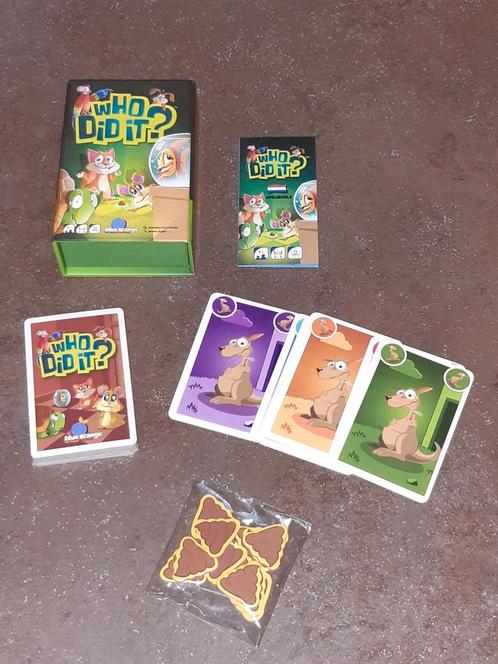 Who did it nieuw, Hobby en Vrije tijd, Gezelschapsspellen | Kaartspellen, Nieuw, Ophalen of Verzenden