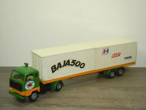 Volvo F89 Truck & Trailer - Tekno 1:50, Hobby en Vrije tijd, Modelauto's | 1:50, Gebruikt, Bus of Vrachtwagen, Tekno, Verzenden