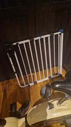 Saftydoor Traphekje Wit - 75-116 cm, Kinderen en Baby's, Traphekjes, Ophalen, Zo goed als nieuw, Metaal of IJzer, 115 cm of meer