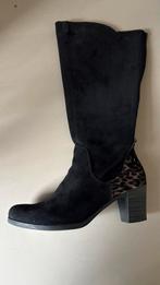 Zwarte hoge laarzen  van Rieker - Maat 39, Kleding | Dames, Schoenen, Ophalen of Verzenden, Zo goed als nieuw, Zwart, Hoge laarzen