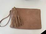 Bruine clutch, merk: Hema, Sieraden, Tassen en Uiterlijk, Ophalen of Verzenden, Zo goed als nieuw, Bruin, Avondtasje