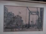 GRAFIET TEKENING STADSGEZICHT ROTTERDAM, HUGO CORDIA, 1942, Antiek en Kunst, Verzenden