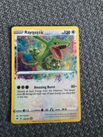 Rayquaza Pokémonkaart - Sword & Shield, Ophalen of Verzenden, Zo goed als nieuw, Losse kaart, Foil