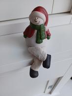 Grappig kerstbeeldje met bungelende beentjes, Diversen, Kerst, Ophalen, Zo goed als nieuw