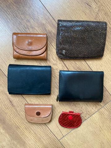 Mix of vintage wallets  beschikbaar voor biedingen