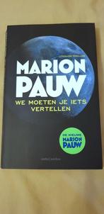 Marion Pauw - We moeten je iets vertellen, Ophalen of Verzenden, Zo goed als nieuw, Marion Pauw