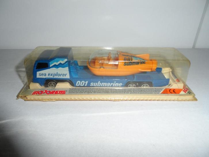 Majorette #370 Deap Sea Explorer Transporter - 1:100, Hobby en Vrije tijd, Modelauto's | Overige schalen, Nieuw, Bus of Vrachtwagen